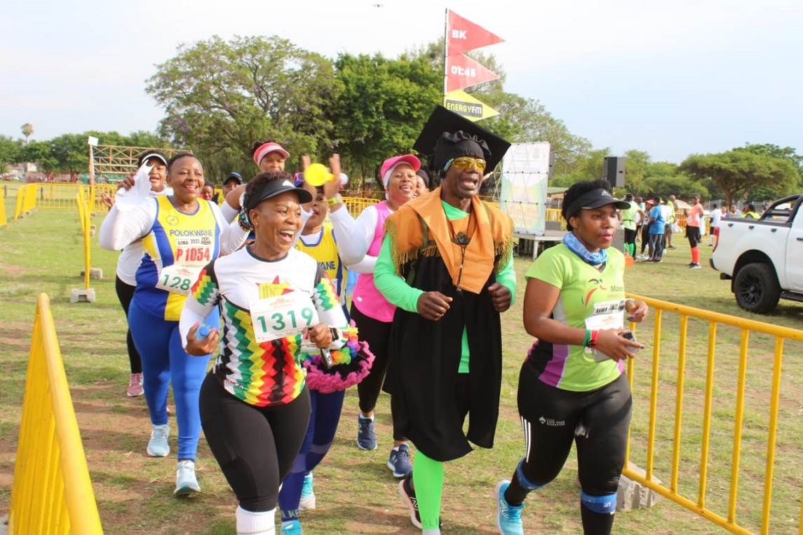 Mapungubwe Marathon saw hundreds of Runners partaking in the 5, 10 and 21km race at Polokwane Cricket Club